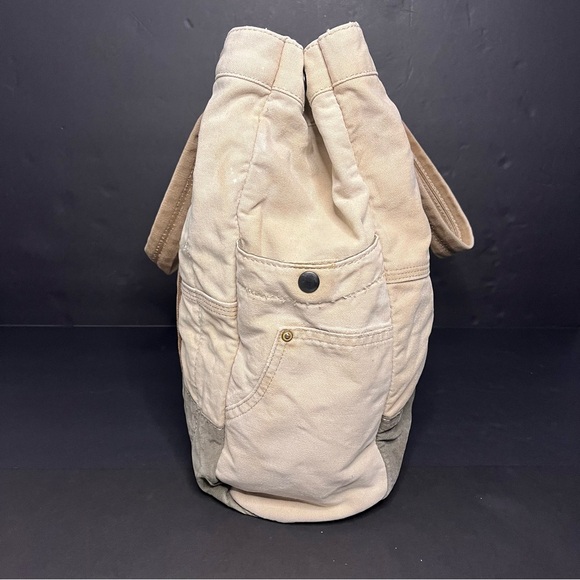 Rare Wallace & Barnes J. Crew Dry Goods New York Canvas Tote Bag - Picture 13 of 15